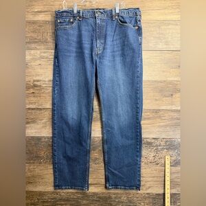 Levi's 505 Classic Straight Blue Jeans 40 x 32